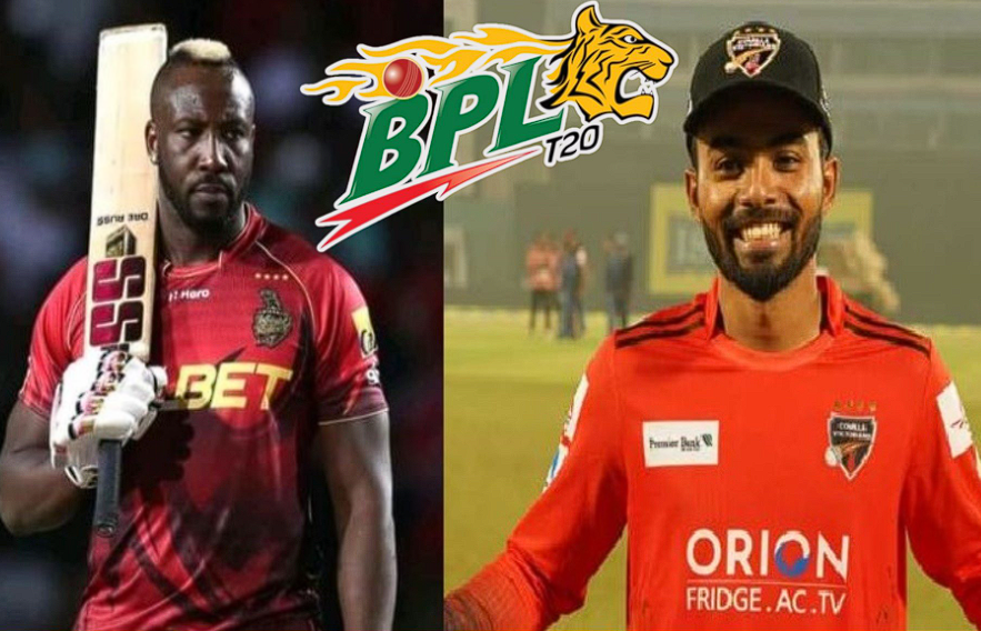 বিপিএলে নতুন দলের হয়ে একসাথে মাঠ কাঁপাবেন রাসেল-হৃদয়