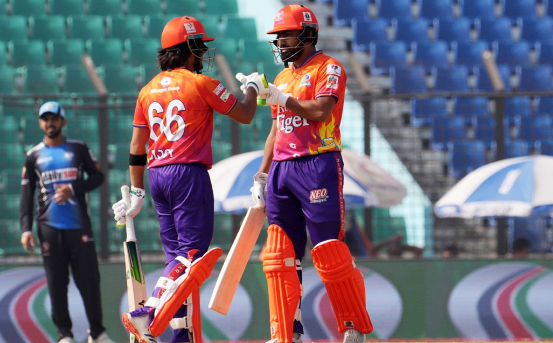 টেবিল টপার রংপুর কে উরিয়ে দিল ভাঙাচোরা রাজশাহী