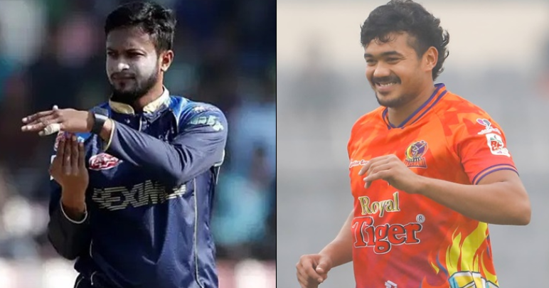 সাকিবের যে রেকর্ড ভেঙে চূড়ায় ওঠার সুযোগ তাসকিনের সামনে