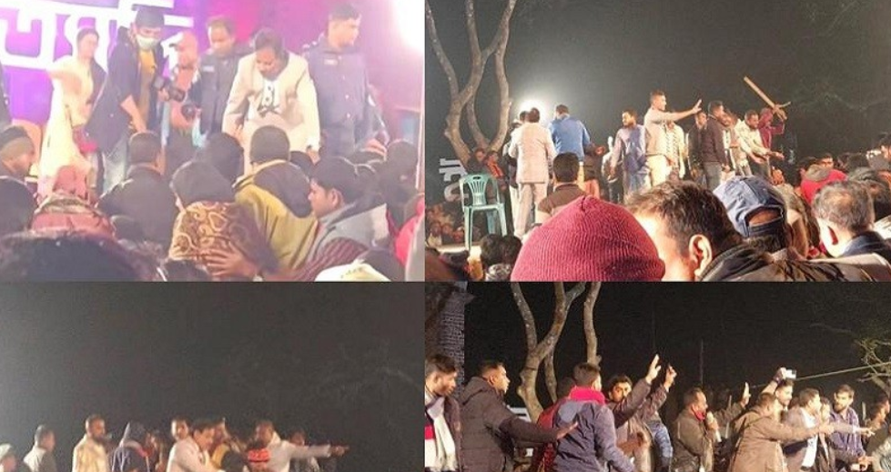 হানিফ সংকেতের ‘ইত্যাদি’ অনুষ্ঠান পণ্ড হল ভাঙচুর, মারামারিতে