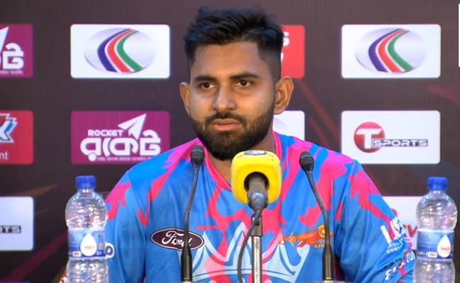 যাকে ফলো করে ব্যাটিংয়ে পরিবর্তন এনেছেন জানালেন শামীম