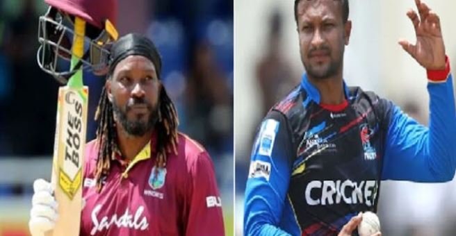 ‘ইউনিভার্স বস’ গেইলকে টপকে শীর্ষস্থান দখল করতে চলেছেন সাকিব