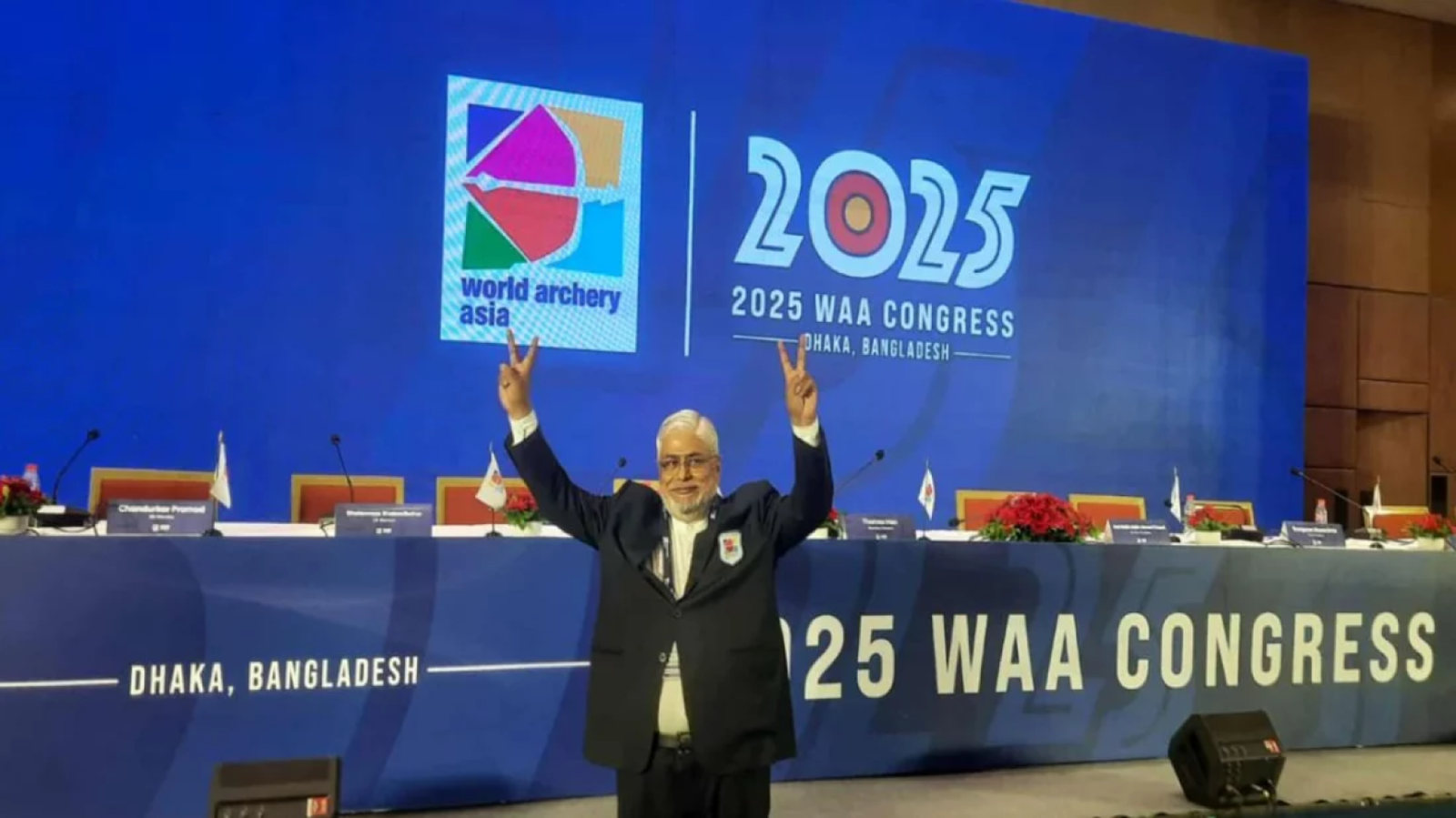 বাঙালি চপল বিপুল ভোটে নির্বাচিত এশিয়ান আর্চারির প্রেসিডেন্ট