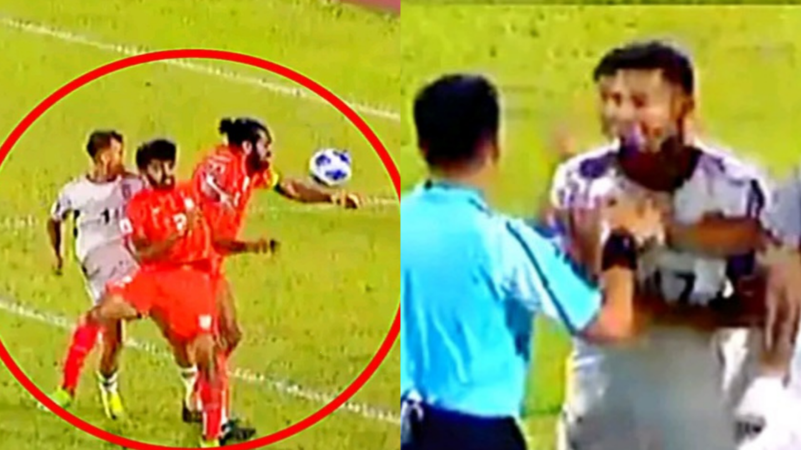 ভারতীয় খেলোয়াড়ের হ্যান্ডবলের পরও পেনাল্টি মানলেন না রেফারি,কিন্তু কেন?