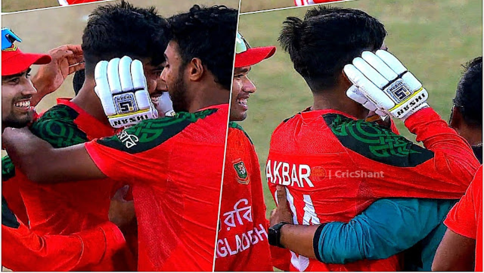 ম্যাচ শেষে কান ধরে ক্ষমা চাইলেন অধিনায়ক আকবর