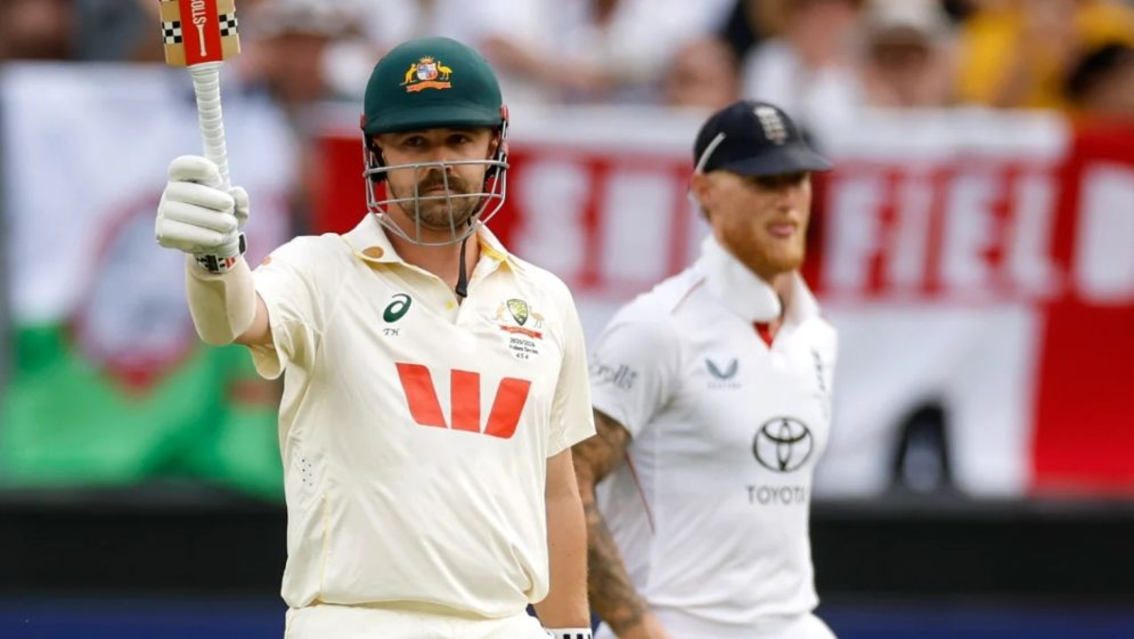 ৬৯ বলে ঝোড়ো সেঞ্চুরি ইংল্যান্ডকে ‘বাজবল’ শিখিয়ে ইতিহাসের পাতায় হেড