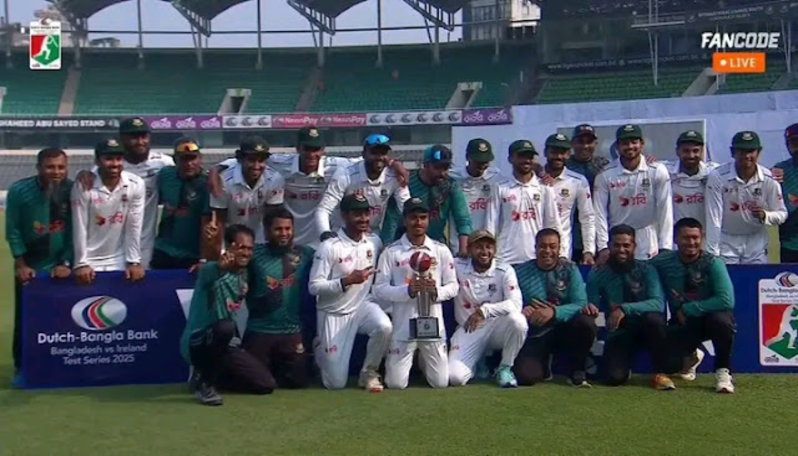 ২৬৭ বছরের ইতিহাস ভেঙ্গে গুঁড়িয়ে জয় দিয়ে মুশফিকের শততম টেস্টে রঙ্গালো বাংলাদেশ